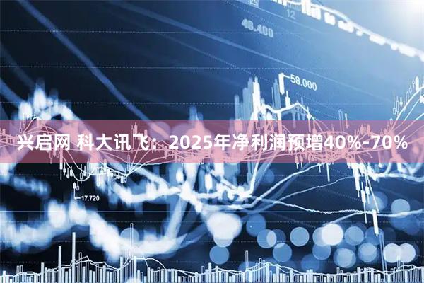 兴启网 科大讯飞：2025年净利润预增40%-70%
